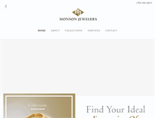 Tablet Screenshot of monsonjewelers.com